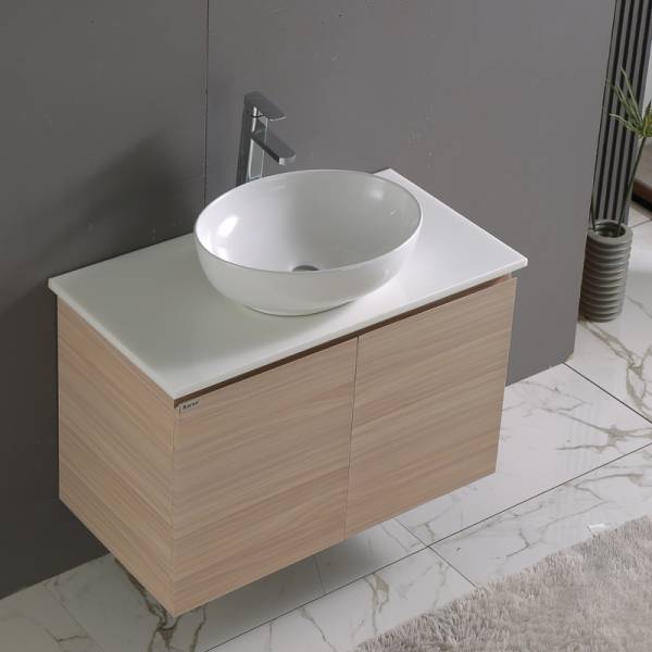BARON A109 SS BASIN CABINET W/ SOLID TOP