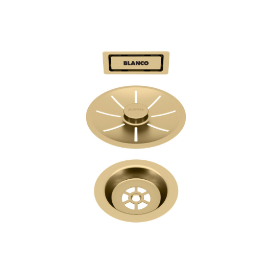 BLANCO INFINO / GOLD (FOR SINGLE BOWL)
