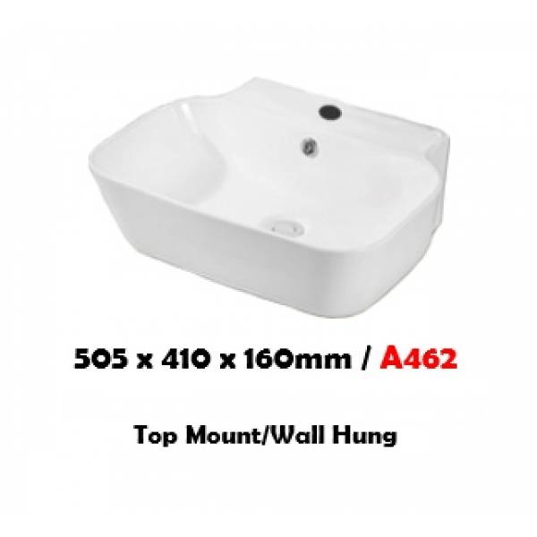BARON A462 WALL HUNG BASIN