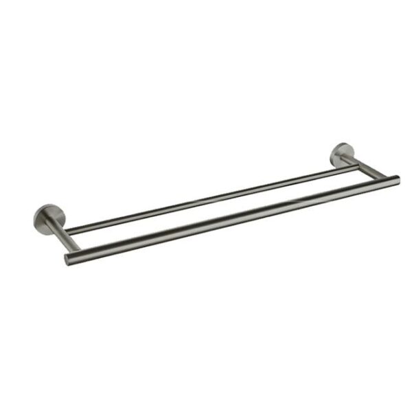 ZAFFIRO PBA-7112GM DOUBLE TOWEL BAR - GUN METAL