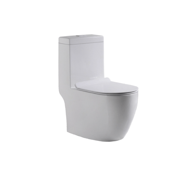 BARON W-898 ONE-PIECE WATER CLOSET + UF05 SEAT COVER (TORNADO)