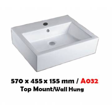 BARON A032 WALL HUNG BASIN