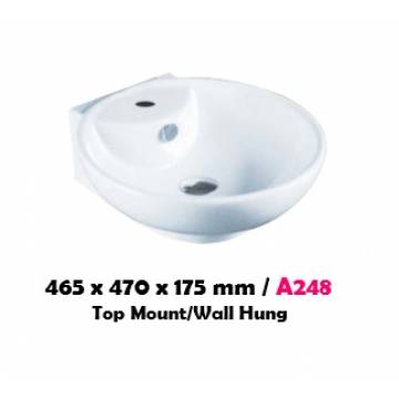 BARON A248 WALL HUNG BASIN
