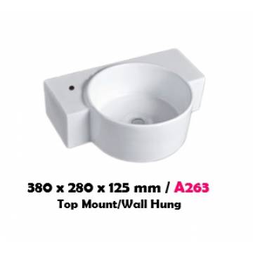 BARON A263 WALL HUNG BASIN