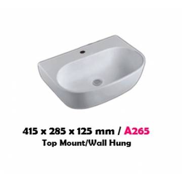 BARON A265 WALL HUNG BASIN