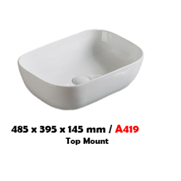 BARON A419 TOP MOUNT BASIN