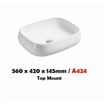 BARON A424 TOP MOUNT BASIN