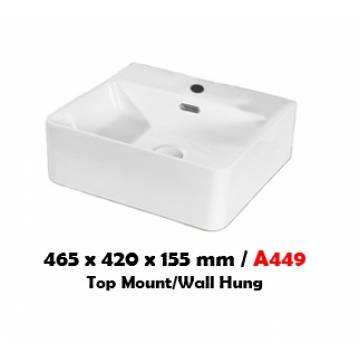 BARON A449 WALL HUNG BASIN