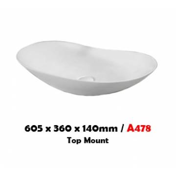 BARON A478 TOP MOUNT BASIN