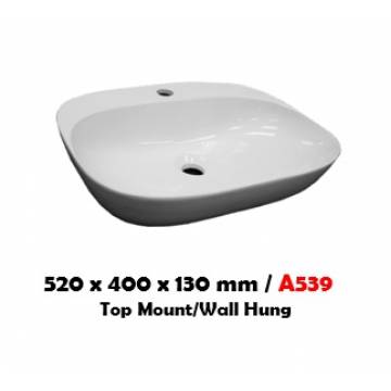 BARON A539 WALL HUNG BASIN