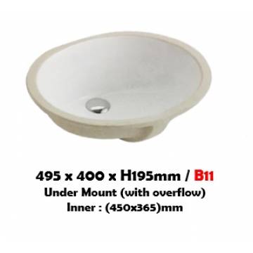 BARON B11 UNDERMOUNT BASIN