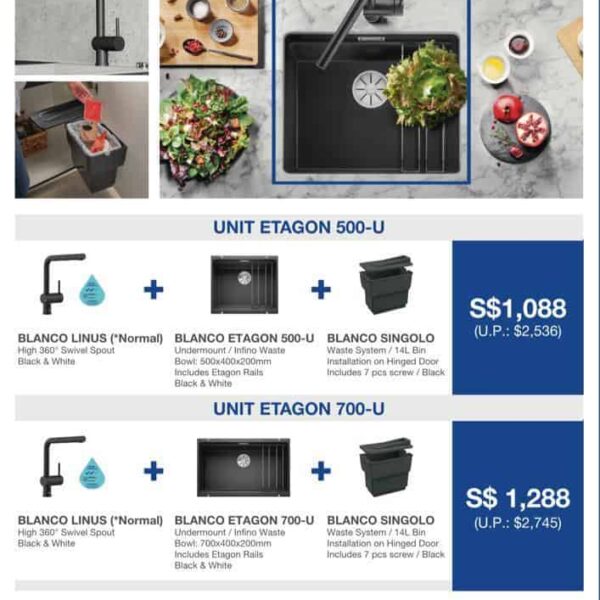 BLANCO KITCHEN SINK BUNDLE DEAL
