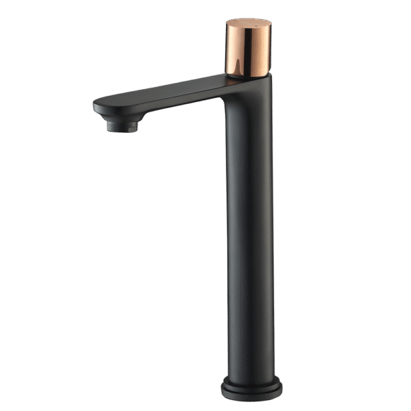 RUBINE BO 3121LX.BK-G TALL BASIN MIXER