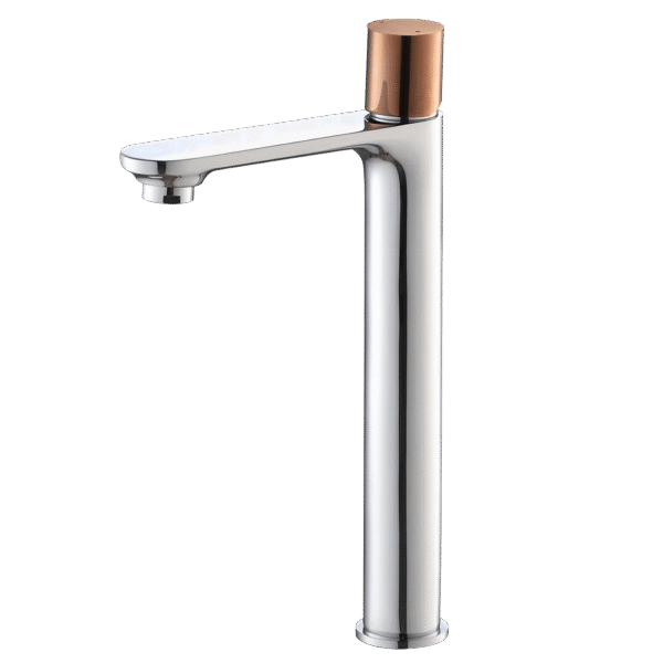 RUBINE BO 3121LX.CH-BK/G TALL BASIN MIXER