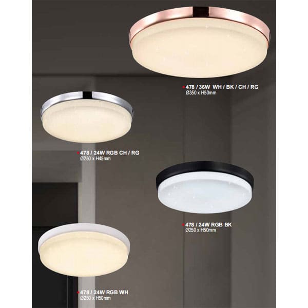 LUZ 478 CEILING LIGHT