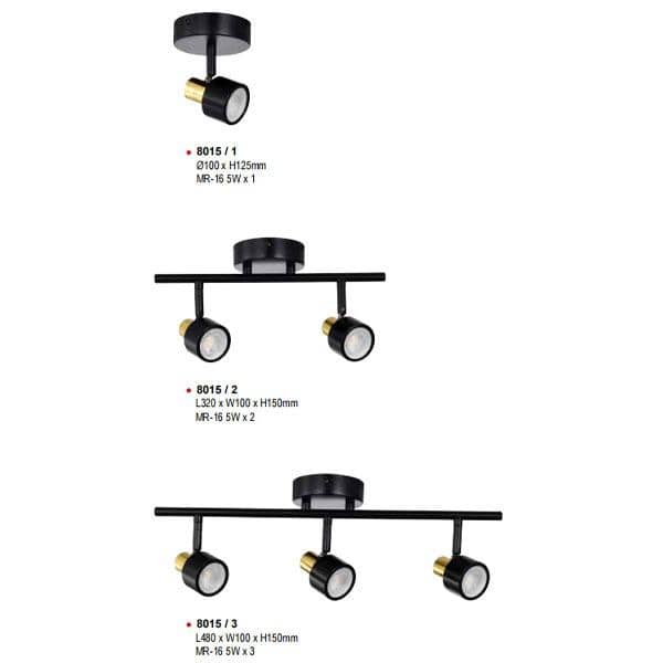LUZ 8015 CEILING LIGHT SERIES