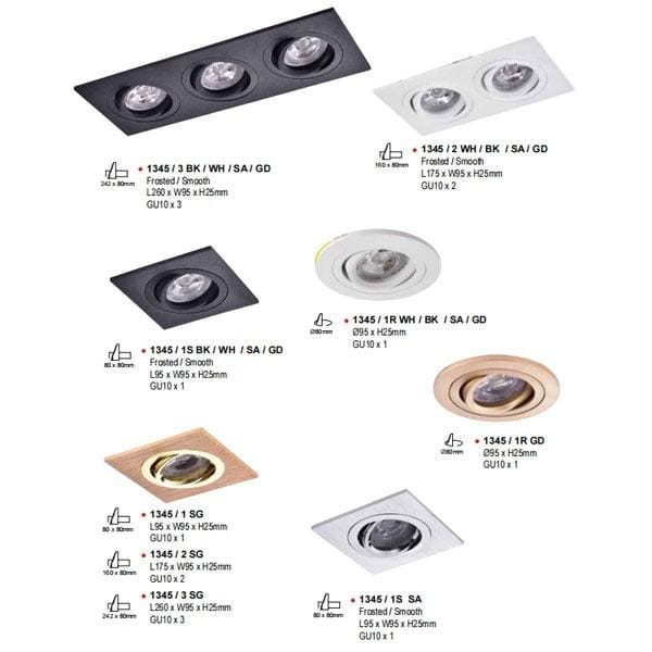 LUZ 1345 DOWNLIGHT SERIES