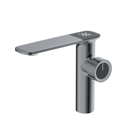 VERA EM.1102GM TALL BASIN MIXER-LED DESIGN – GUN METAL