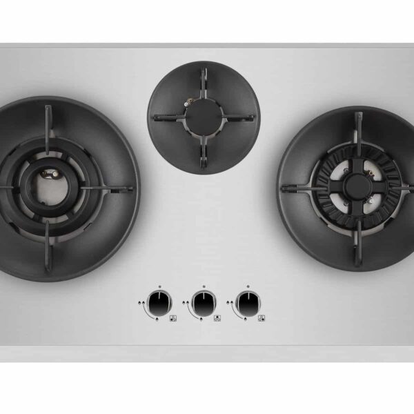 FUJIOH FH-GS7030 SVSS 3 BURNERS GAS HOB WITH 1 DOUBLE INNER FLAME BURNER