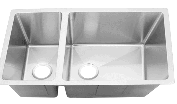 FIDELIS FSD-21306 DOUBLE BOWL UNDERMOUNT S/S SINK