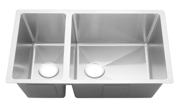 FIDELIS FSD-21307 DOUBLE BOWL UNDERMOUNT S/S SINK