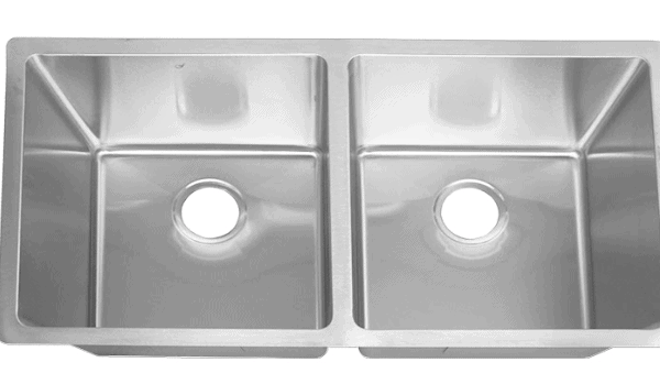FIDELIS FSD-21308 DOUBLE EQUAL BOWL UNDERMOUNT S/S SINK