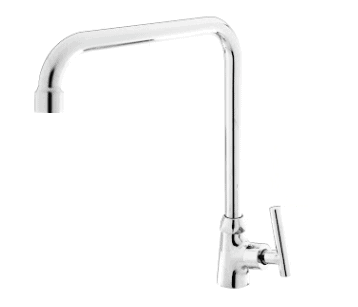 FIDELIS FT-129-3L "L" SPOUT ROD HANDLE KITCHEN SINK TAP - CHROME