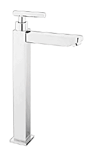 FIDELIS FT-133-3H TALL BASIN TAP (EXTENDED SQUARE BODY/SPOUT ROD HANDLE)