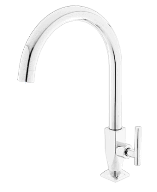 FIDELIS FT-169-3G "G" SPOUT ROD HANDLE KITCHEN SINK TAP - CHROME
