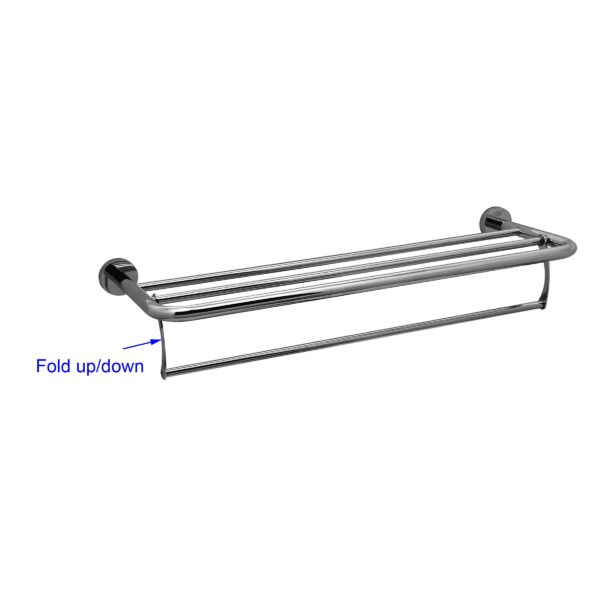 FIDELIS FT-5983-60 TOWEL RACK (620mm) - CHROME