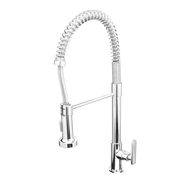 FIDELIS FT-650-4 c/w FLAT HANDLE KITCHEN SINK TAP - CHROME