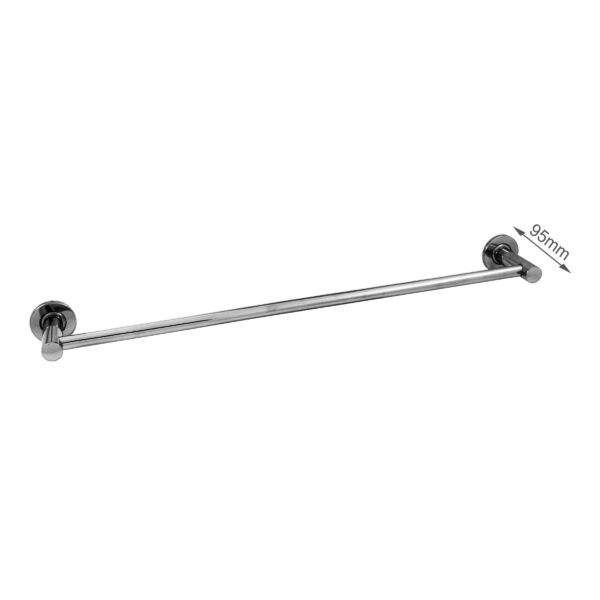FIDELIS FT-6672 SINGLE TOWEL BAR (725mm) – CHROME