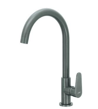 FIDELIS FT-66B5C-HGM "G" SPOUT KITCHEN SINK TAP - GUN METAL