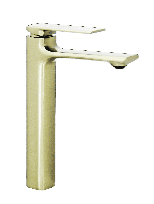 FIDELIS FT-7182SG TALL BASIN MIXER - SHINING GOLD