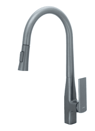 FIDELIS FT-7185A-HGM PULL-OUT KITCHEN SINK MIXER TAP - GUN METAL