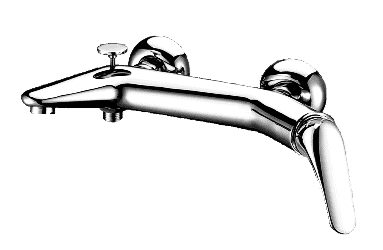 FIDELIS FT-7804 BATH SHOWER MIXER - CHROME