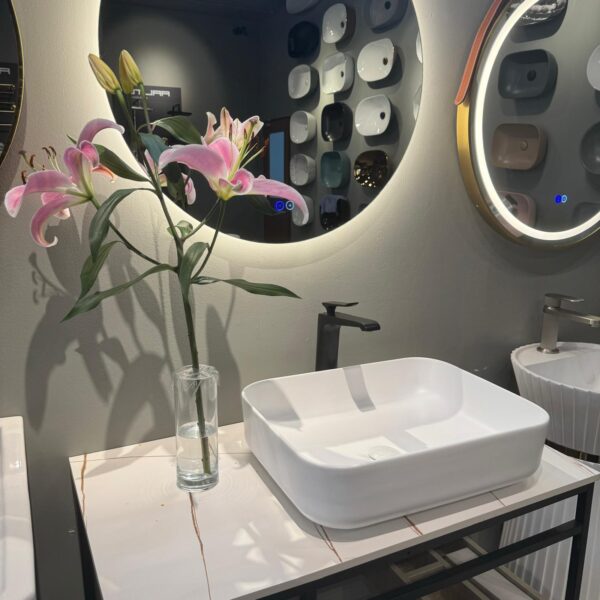 AALTO K395MW COUNTER TOP WASH BASIN - MATTE WHITE