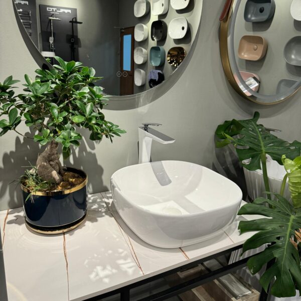 AALTO K396 COUNTER TOP WASH BASIN - WHITE