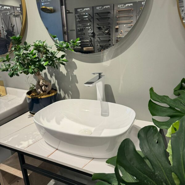AALTO K435 COUNTER TOP WASH BASIN - WHITE