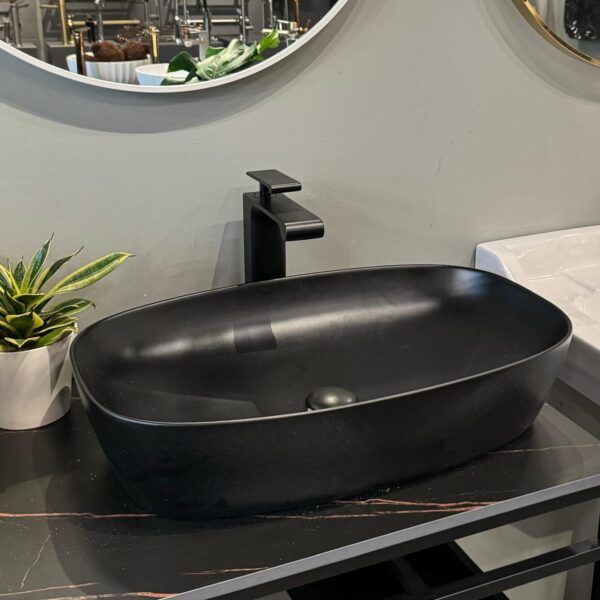 AALTO K436MB1 COUNTER TOP WASH BASIN - MATTE BLACK