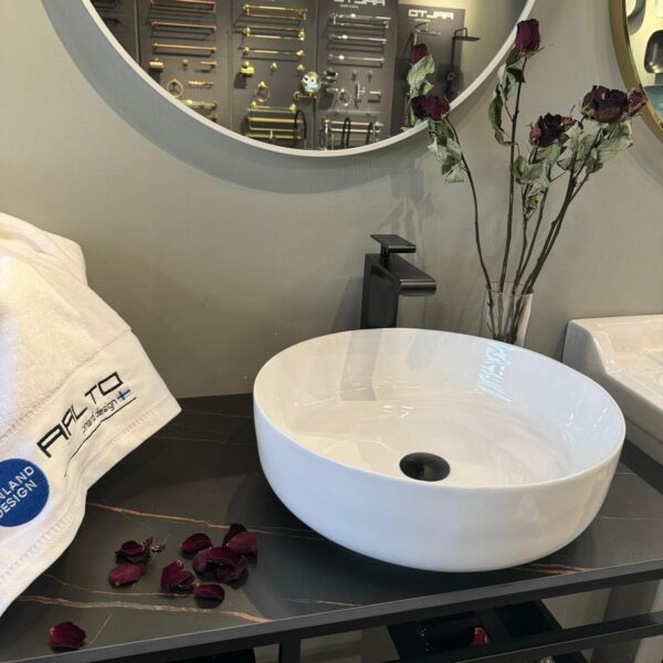 AALTO K462 COUNTER TOP WASH BASIN - WHITE