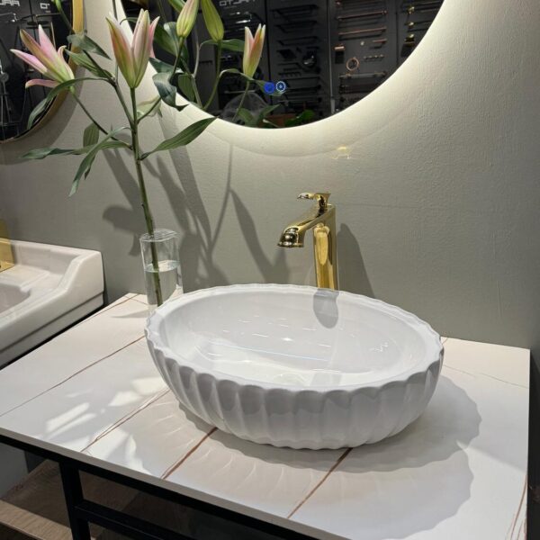 AALTO K541A COUNTER TOP WASH BASIN - WHITE