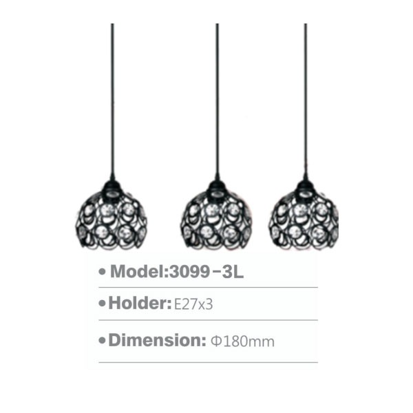 SKL-LUCE 3099-3L HANGING LIGHT