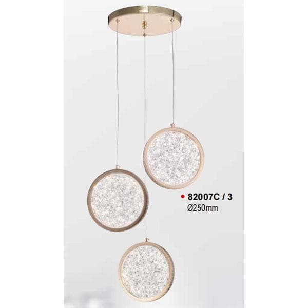 LUZ 82007C/3 PENDANT LIGHT