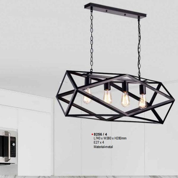 LUZ 8256/4 PENDANT LIGHT