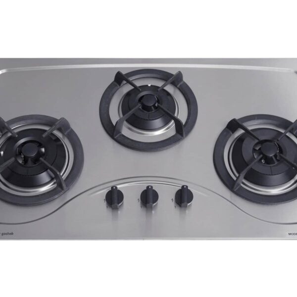 TECNO SR98SV 3-BURNER 90cm STAINLESS STEEL COOKER HOB