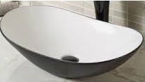 VASILE VB-874M/BW COUNTER TOP BASIN