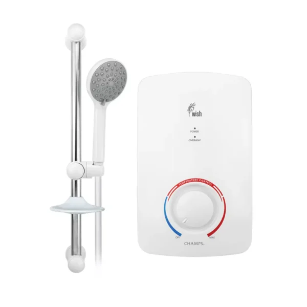 CHAMPS WISH INSTANT WATER HEATER (WHITE)