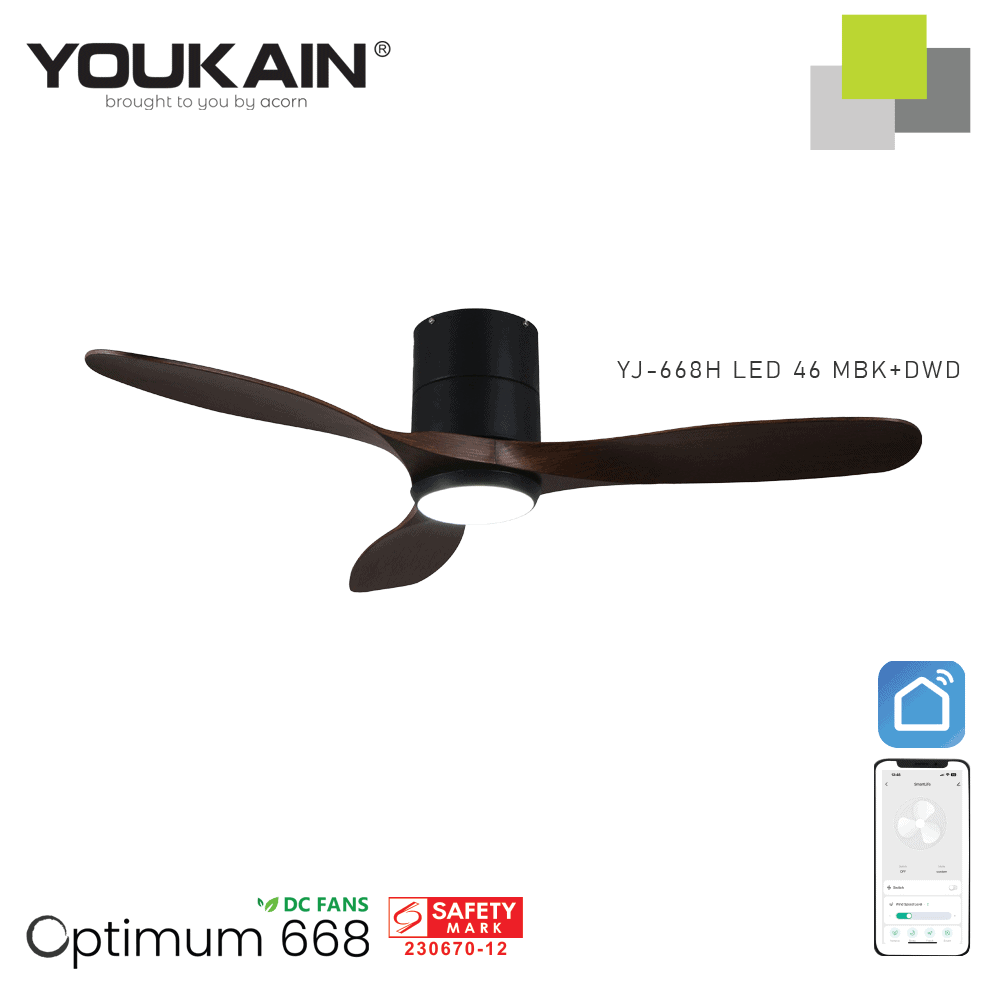 YJ-668H LED 46 MBK+DWD