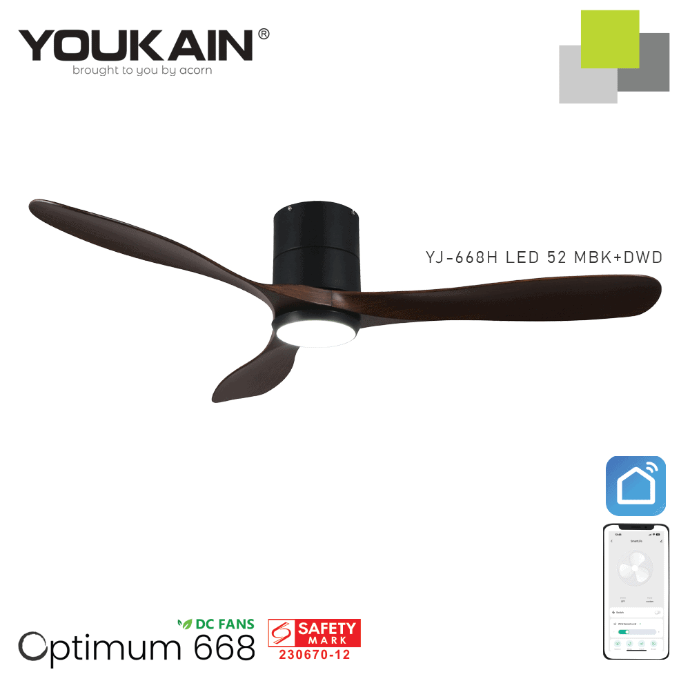 YJ-668H LED 52 MBK+DWD